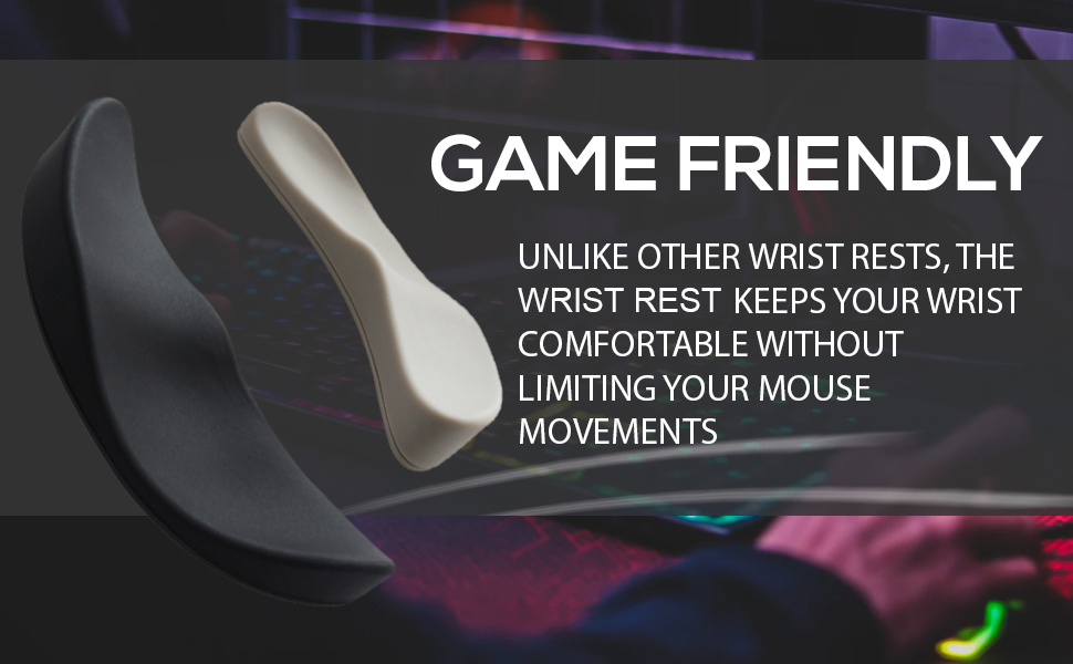 Ergonomic Mouse Wrist Rest Mouse Pads Silicon Gel Non-Slip Streamline Wrist Rest Support Mat Computer Mouse Pad For Office Gaming PC Accessories - Image 12