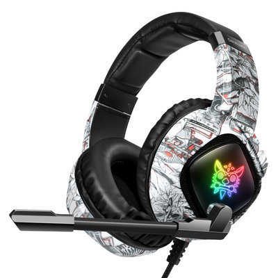 Gaming Headset For X-box One, PS4 Over Ear Headphones RGB Earphone With Noise Cancellation Microphone Volume Controller Tablet - Image 2