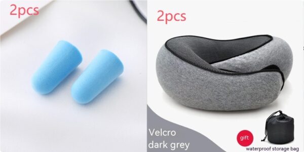 Travel Neck Pillow Non-Deformed Airplane Pillow Travel Neck Cushion Durable U-Shaped Travel Memory Cotton Nap Neck Pillow - Image 34