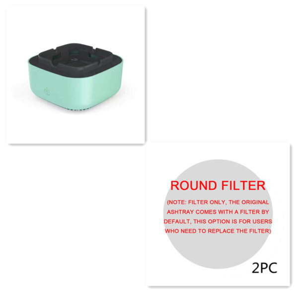 Smoke Removal Air Purification Ashtray Anion Purification Practical Automatic Purifier Ashtray Portable Gadgets For Car Ashtray - Image 20