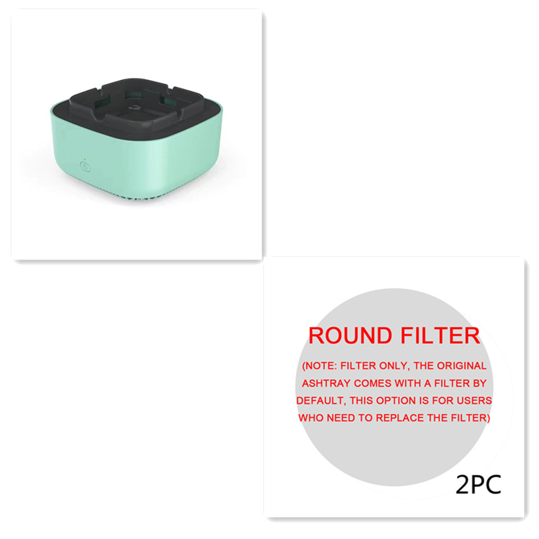 Smoke Removal Air Purification Ashtray Anion Purification Practical Automatic Purifier Ashtray Portable Gadgets For Car Ashtray - Image 20
