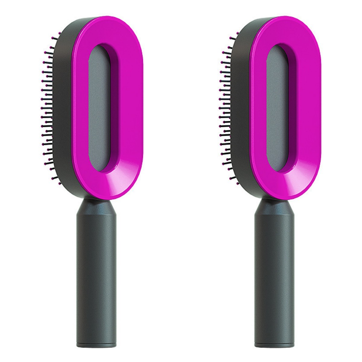 Self Cleaning Hair Brush For Women One-key Cleaning Hair Loss Airbag Massage Scalp Comb Anti-Static Hairbrush - Image 54