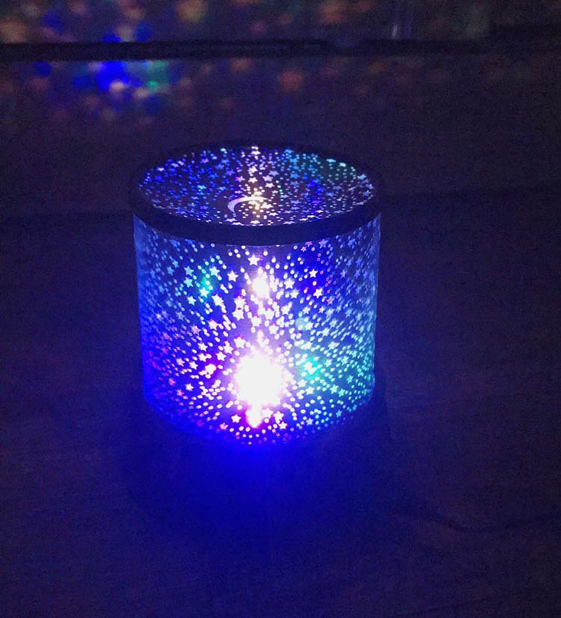 LED Night Light Projector Lamp Colorful Star Light (Random Color) - Image 10