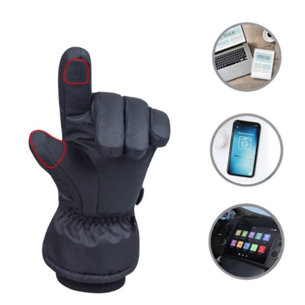 Outdoor Cycling Skiing Electrically Heated Gloves - Image 6