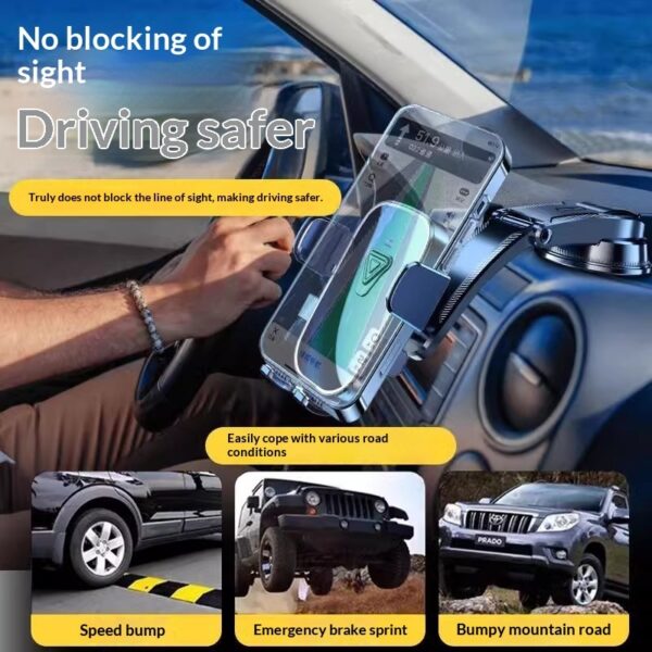 Car Phone Holder For The Dashboard And Center Console - Image 7