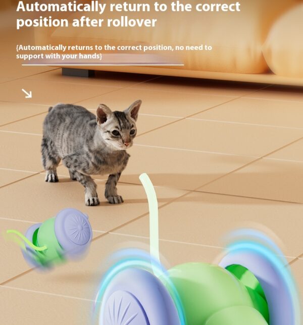 Pet Toys Interactive Cat Toy Electric Mouse Car - Automatic Teaser With Intelligent Obstacle Avoidance Pet Products - Image 28