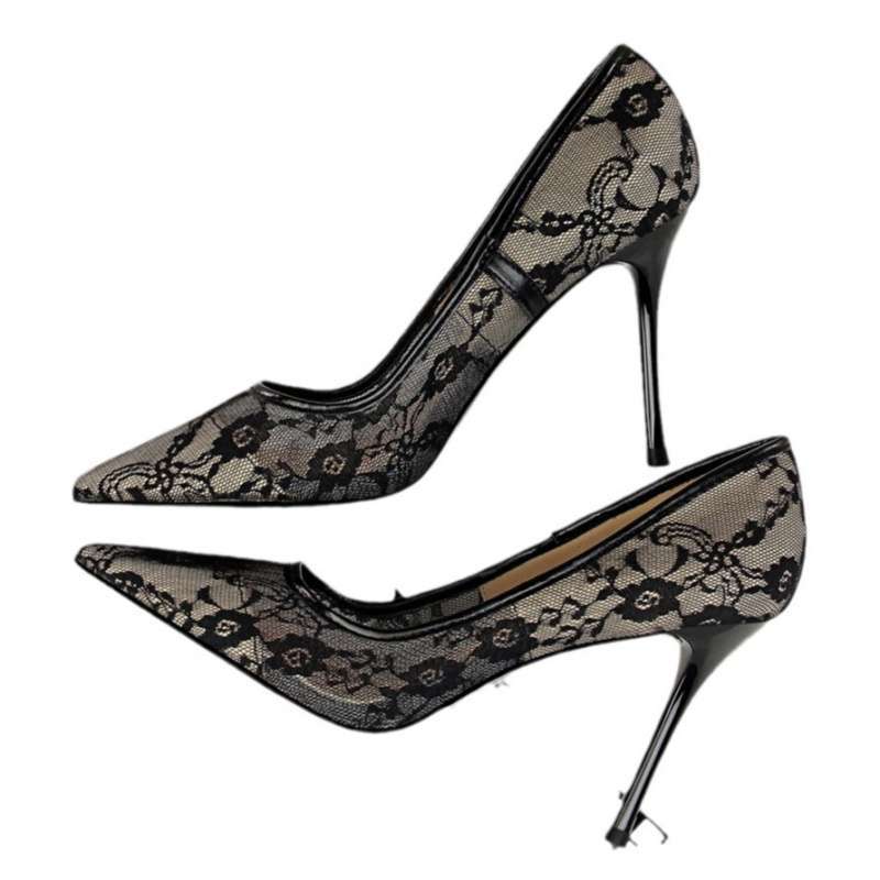 Cross-dressing Performance Runway Ultra-thin Stiletto Heels - Image 21