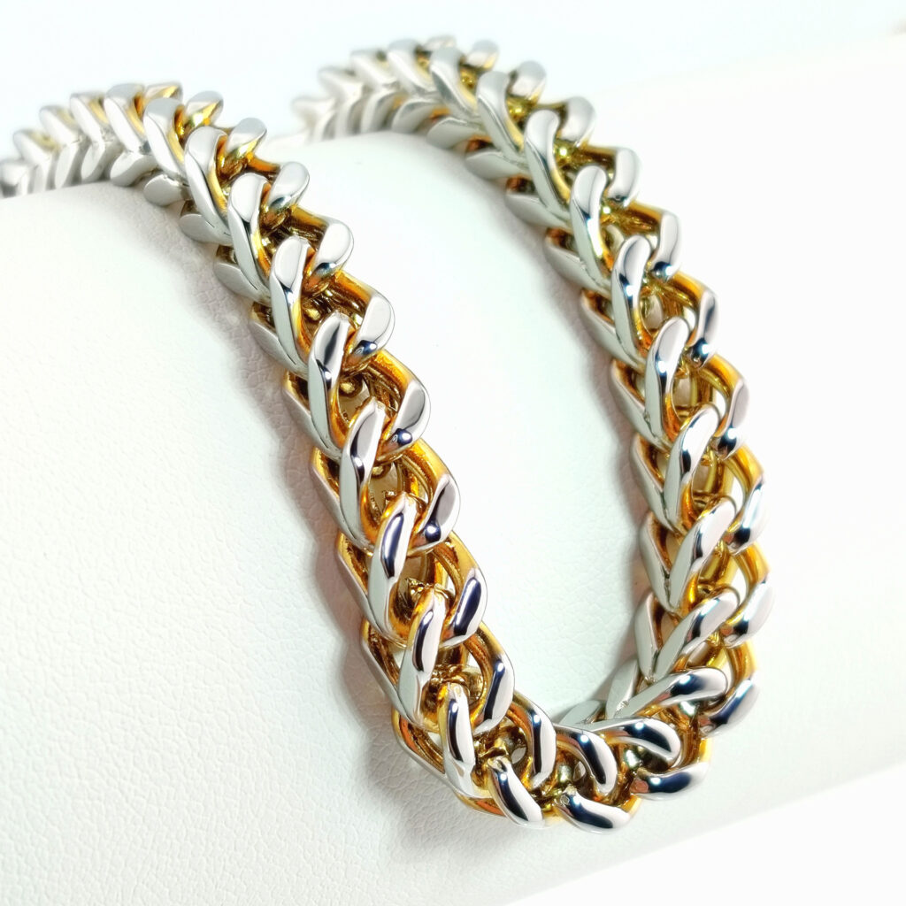 Hip-hop Personality Reversible Four-sided Bracelet