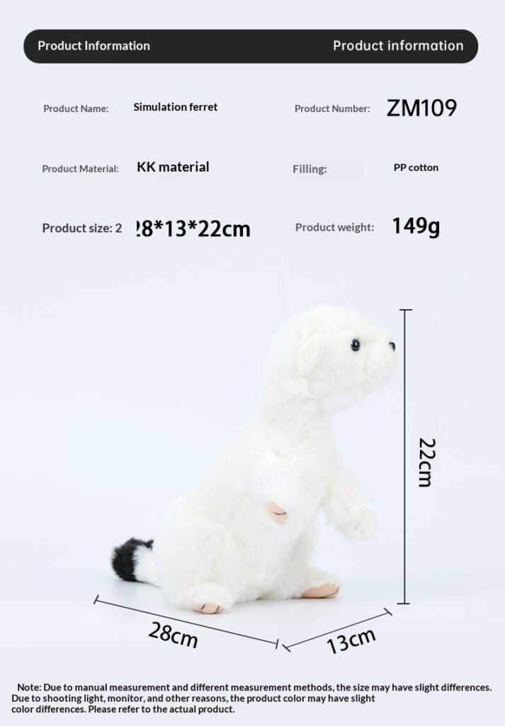 Children's Gift Weasel Plush Toy