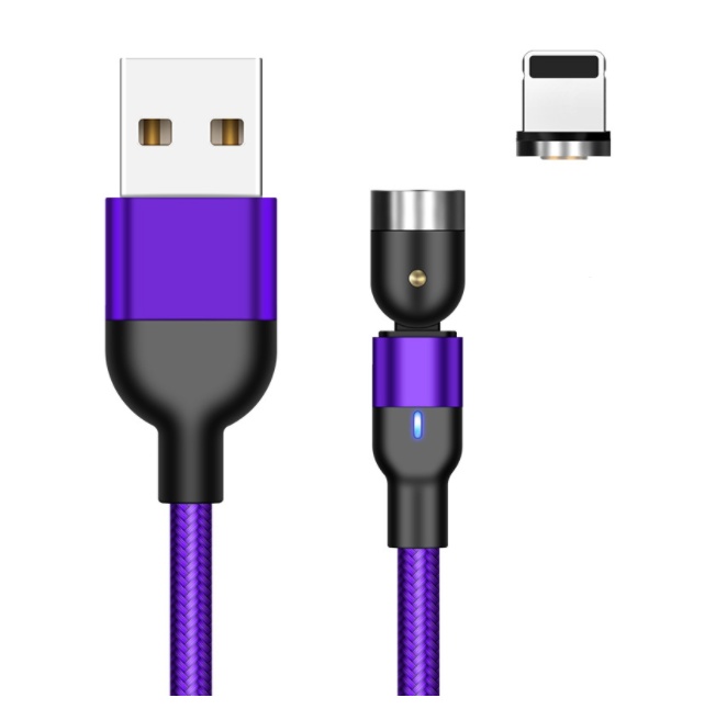 Essager Rotate Magnetic Cable 360 Degree USB Type C Charging Cable Fast Charging Magnet Charger 540 Rotate Micro Magnetic Cable - Image 30