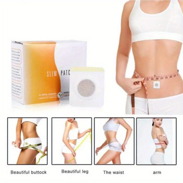 Navel Belly Button Patch Slimming Patch Abdomen Magnetic Detox Sticker - Image 20