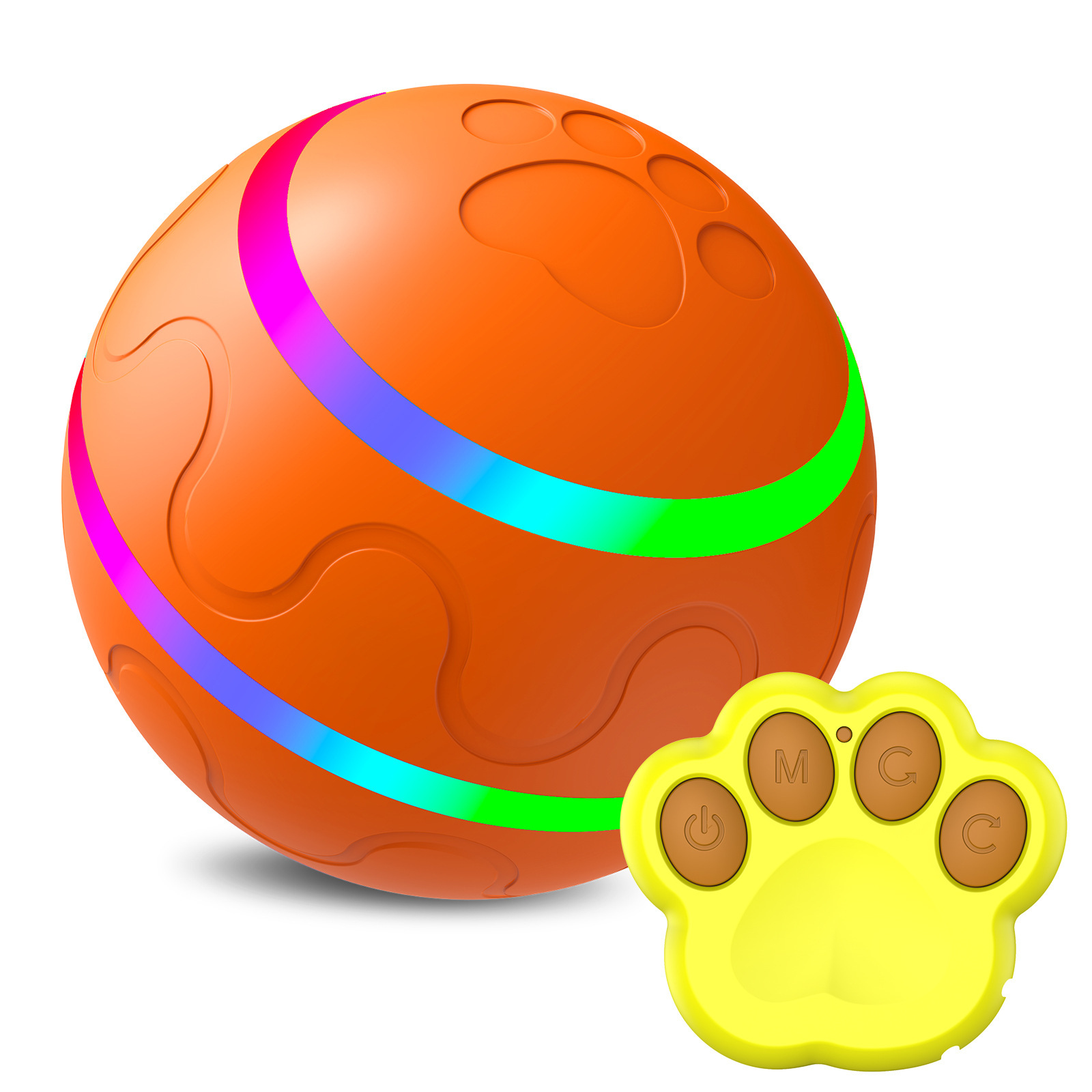 Pet New Cat Wicked Ball Toy Intelligent Ball USB Cat Toys Self Rotating Ball Automatic Rotation Ball - Image 20