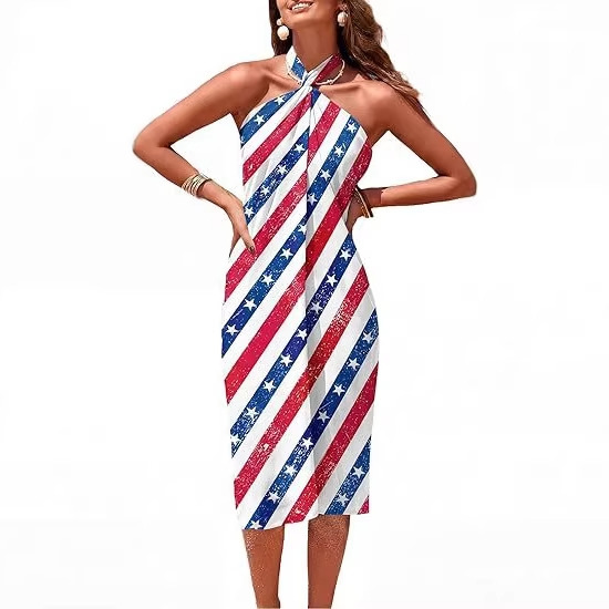 Women's Sheer Sarong High-Slit One-Size Swimsuit Cover-Up - Image 3