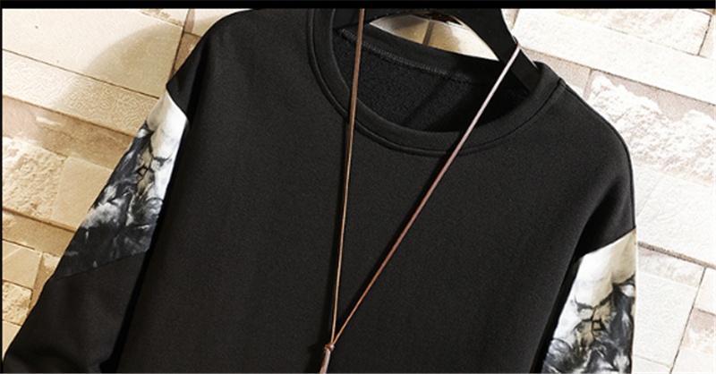 Loose Fat Shirt Long-sleeved Sweater Men - Image 9