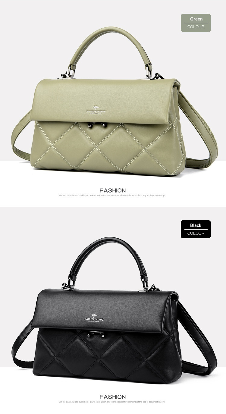 Ladies' Handheld Cross Shoulder Bag - Image 17