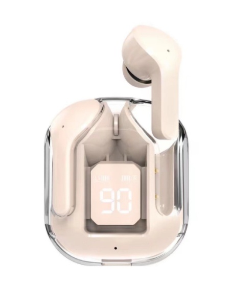 New Mini Transparent Wireless Bluetooth Headset Digital Display ENC Noise Reduction True Wireless Sports Music - Image 24