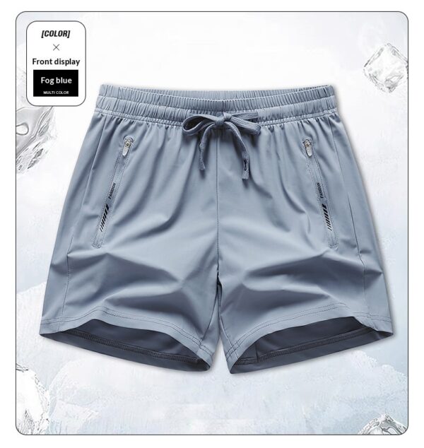 Quick-drying Loose-fitting Mens Sporty Casual Pants Thin Ice Silk Fabric - Image 23