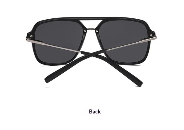 Classic Dual-Beam Sunglasses Mens Fashion Sunglasses - Image 11