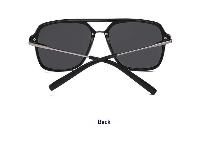 Classic Dual-Beam Sunglasses Mens Fashion Sunglasses - Image 11