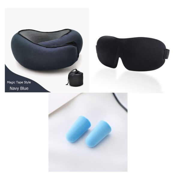 Travel Neck Pillow Non-Deformed Airplane Pillow Travel Neck Cushion Durable U-Shaped Travel Memory Cotton Nap Neck Pillow - Image 45
