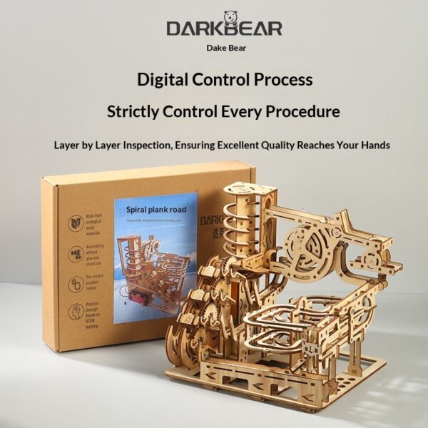 Mechanical 3D Puzzle DIY Handmade Assembly Educational Toy