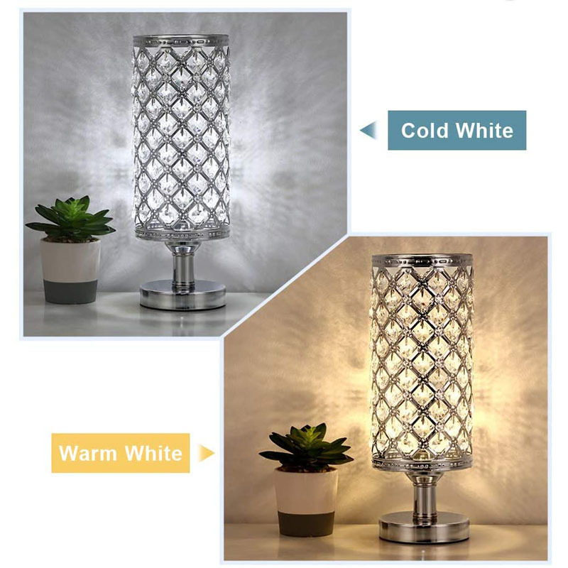 New Modern Crystal Table Lamp With Stylish Personality And Warm Bedside Decoration For Bedroom And Living Room - Image 9