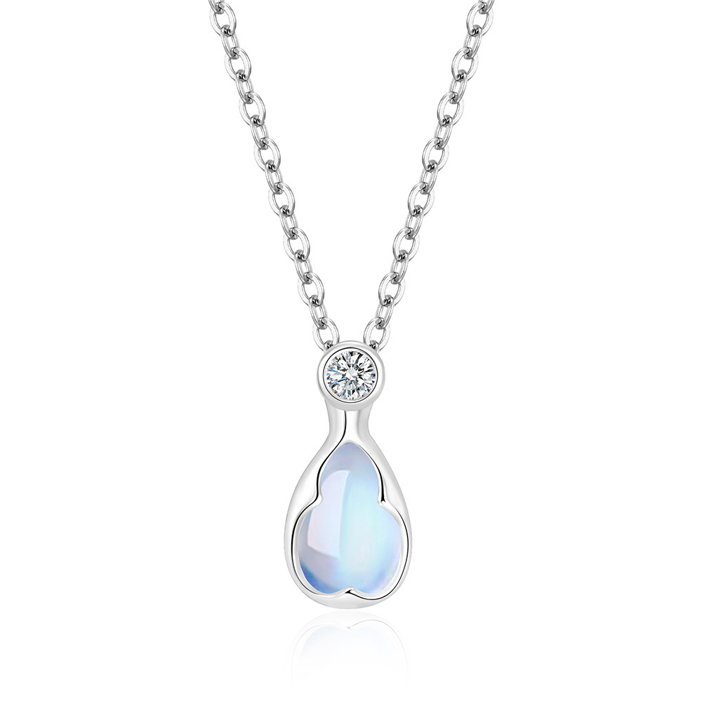 Simple And Stylish Teardrop-shaped Necklace For Women - Image 4