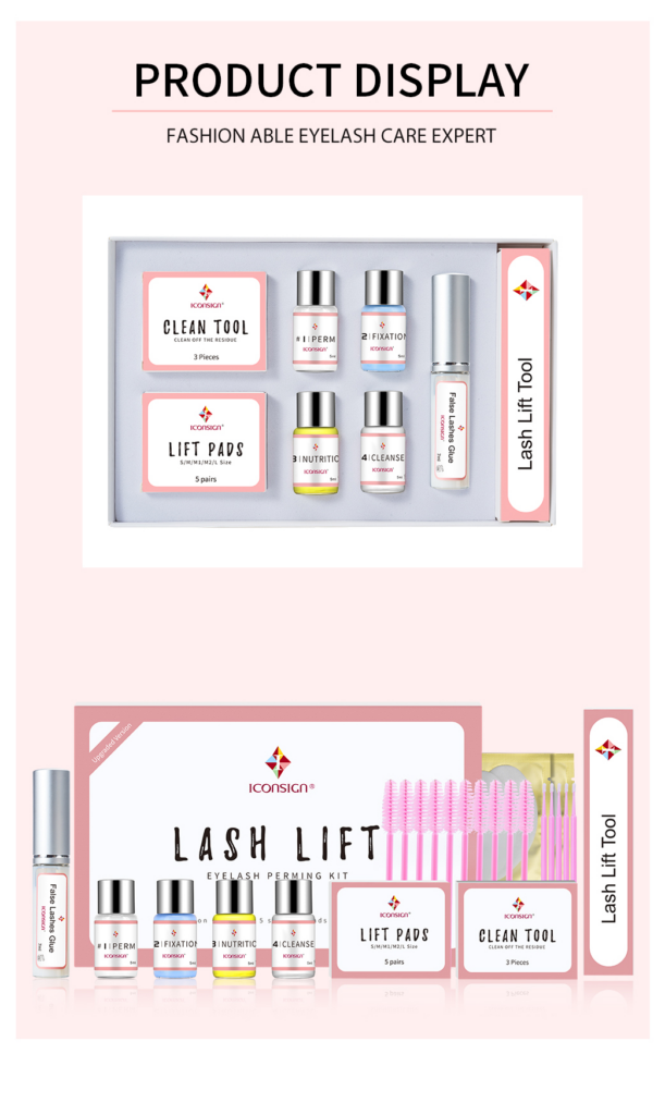 Upgrade Version Lash Lift Kit ICONSIGN Lifting Perm Eyelash Eyes Makeup Tools