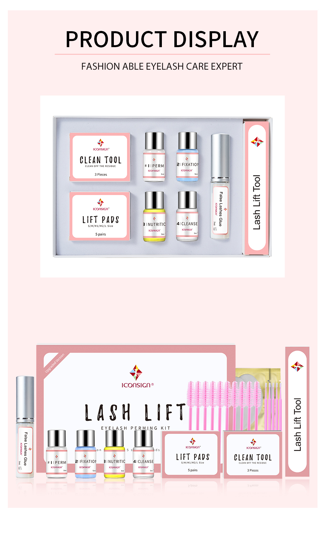 Upgrade Version Lash Lift Kit ICONSIGN Lifting Perm Eyelash Eyes Makeup Tools - Image 12