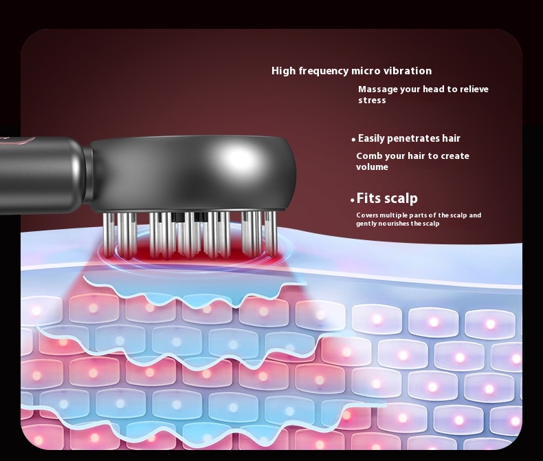 Massage Comb Scalp Massager Hair Care Instrument - Image 28