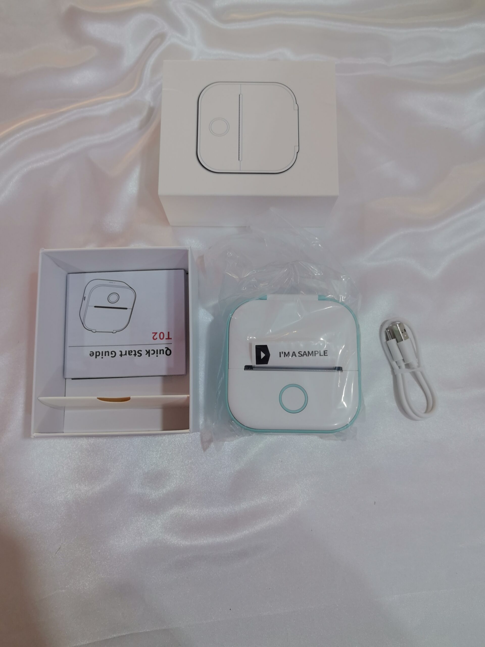 Portable Mini Thermal Label Printer Home Photo Printer Student Wrong Question Printer Bluetooth-compatible Mini Label Printer Price Tag - Image 15