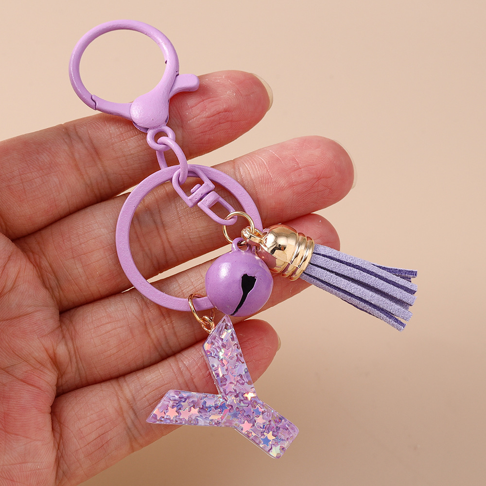 Fashionable Design Bell Tassel Keychain - Image 3