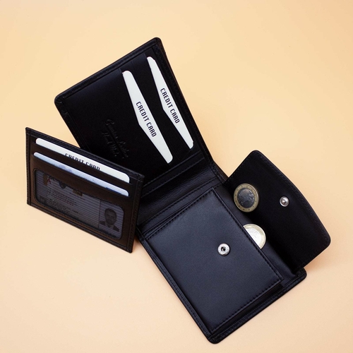 Herren Geschenkset Geldbörse aus Leder mit Kartenetui  (Geschenkset 2) - Image 5