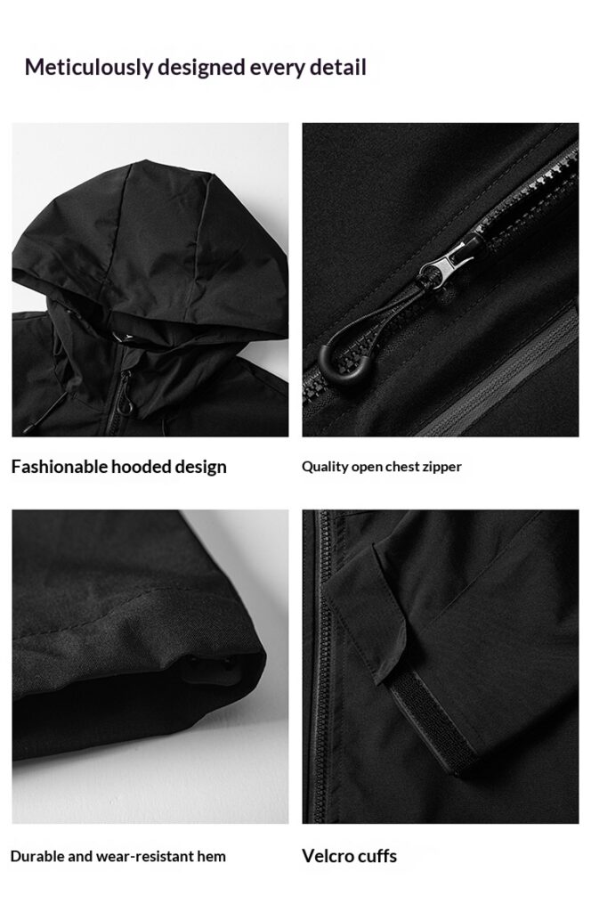 Mens Outdoor Climbing And Mountaineering Jacket