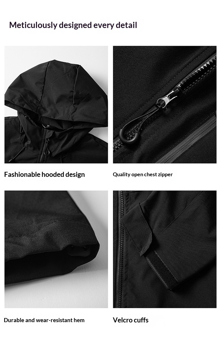 Mens Outdoor Climbing And Mountaineering Jacket - Image 13