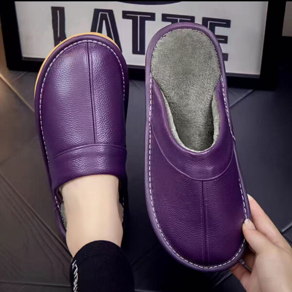 Men's Non-Slip Soft-Soled Cotton Slippers For Home - Image 7