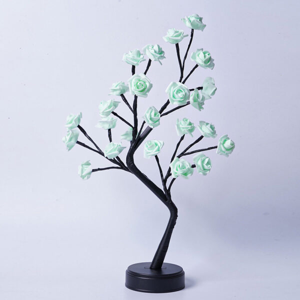 Table Lamp Flower Tree Rose Lamps Fairy Desk Night Lights USB Operated Gifts For Wedding Valentine Christmas Decoration - Image 19