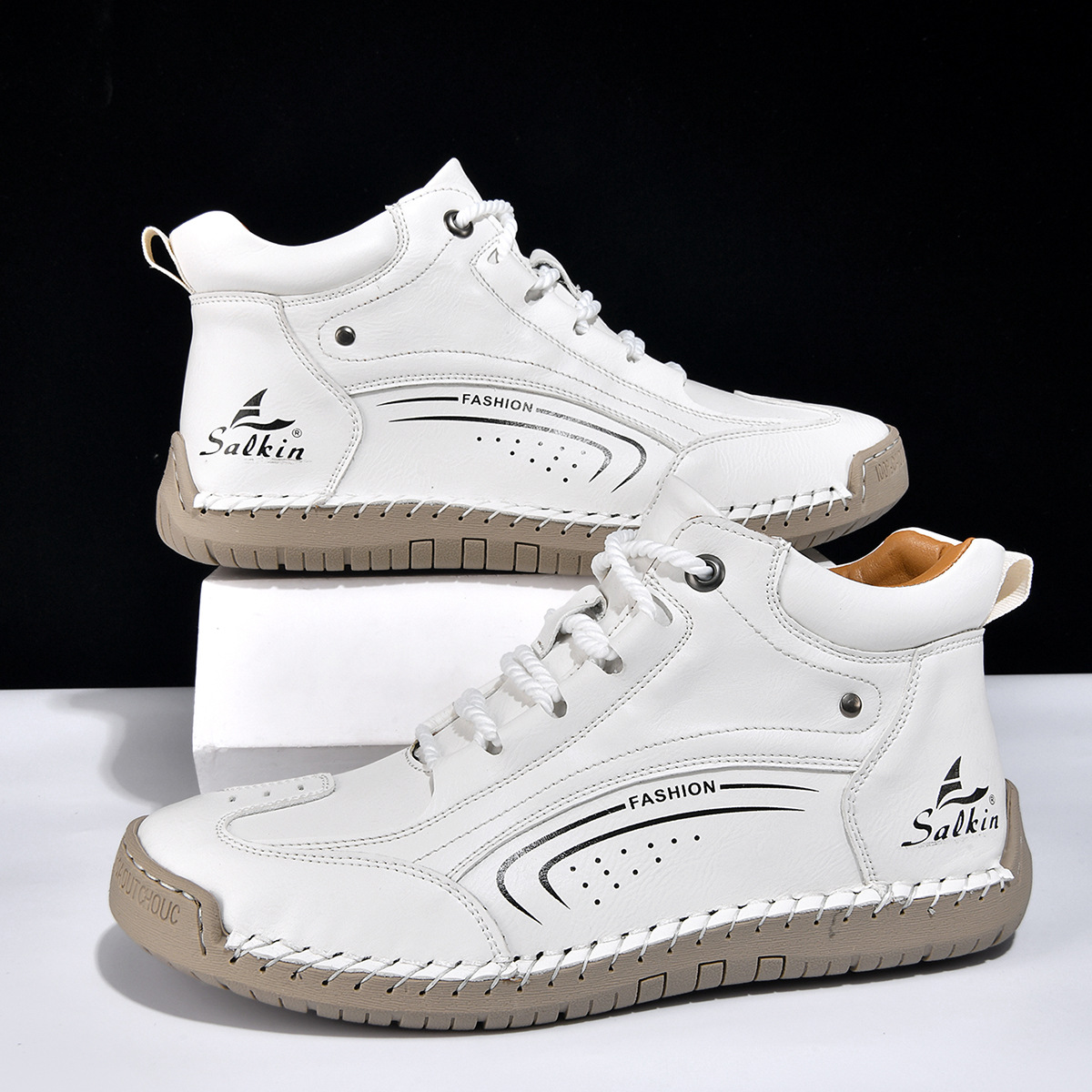 Plus-size Mens Fashion With Hand-stitched Soles - Image 16