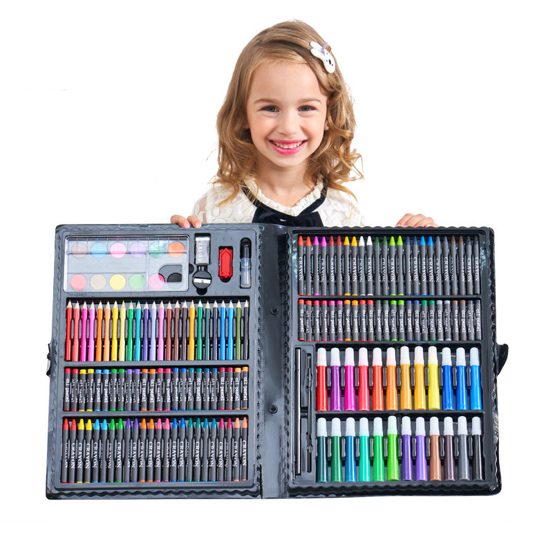 Painting Set, School Supplies, Brush Set, Oil Pastel Painting Set, Watercolor Pen Set - Image 1