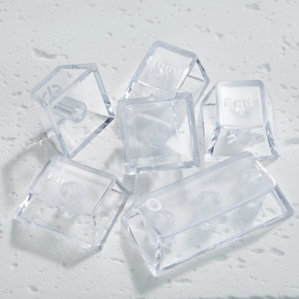 PC Frosted Translucent White Keycap With Light-transmitting Mechanical Magnetic Compatibility - Image 6
