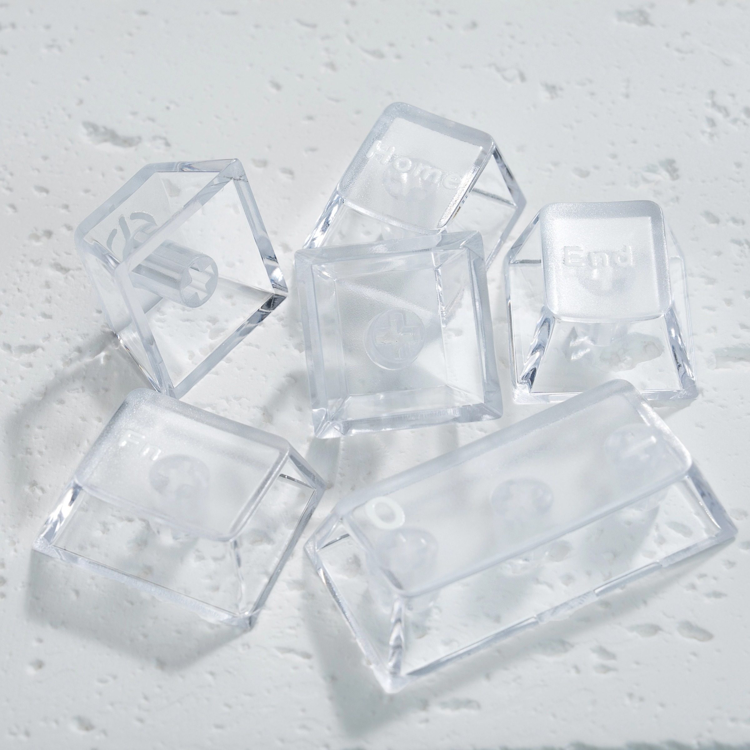 PC Frosted Translucent White Keycap With Light-transmitting Mechanical Magnetic Compatibility - Image 6