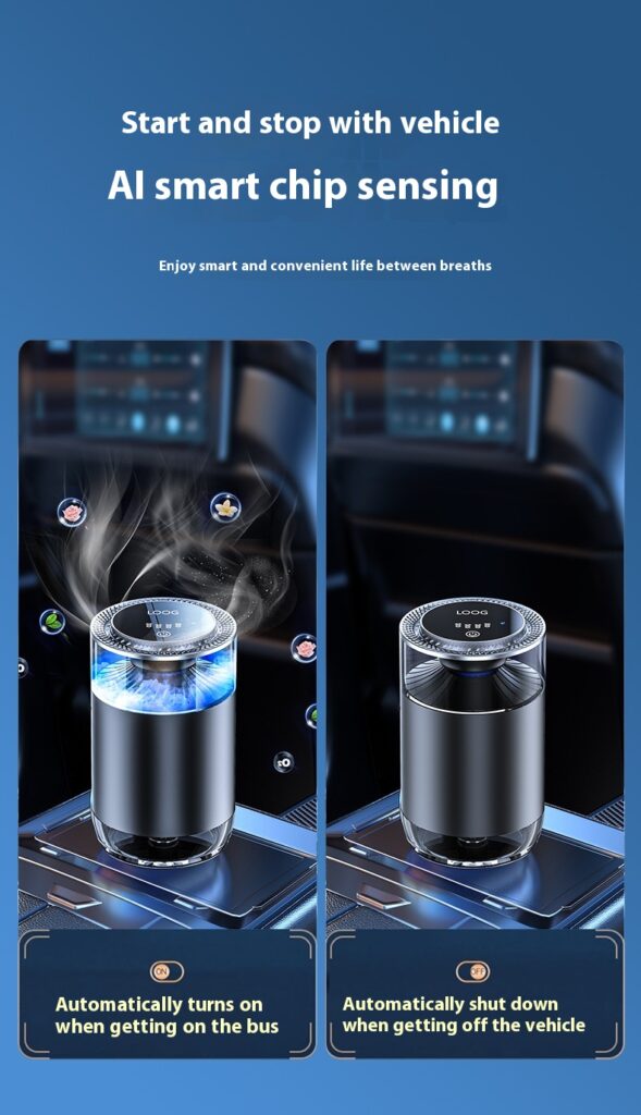 Car Aromatherapy Diffuser Cloud Mist Air Freshener Auto Decoration Natural Fragrance Auto Decoration Tool For RVs Trucks Sedans