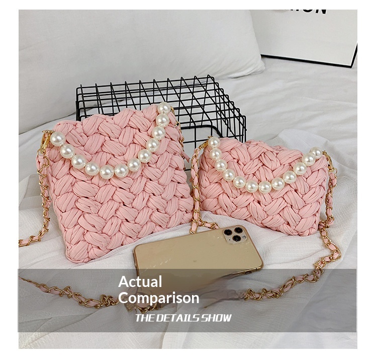 DIY Craft Kit Yarn, Crochet Hook, And Fabric Strips For Making A ShoulderCrossbody Bag - Image 12