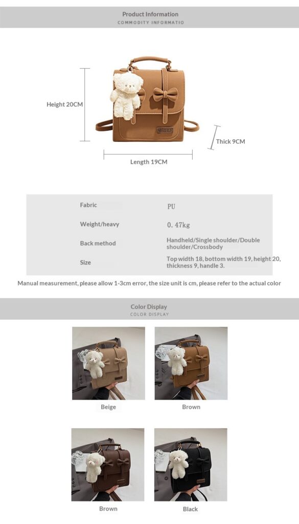 British-style Retro Chic Womens Backpack