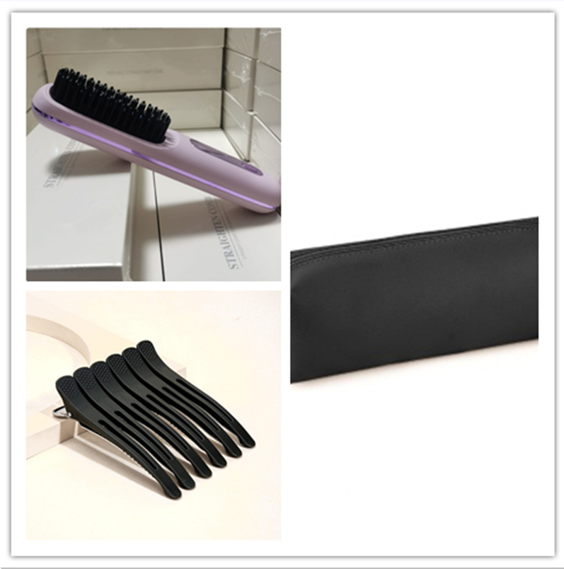 2 In 1 Straight Hair Comb Wireless Hair Straightener Brush Hair Fast Heating Portable Hot Curler USB Charging - Image 41