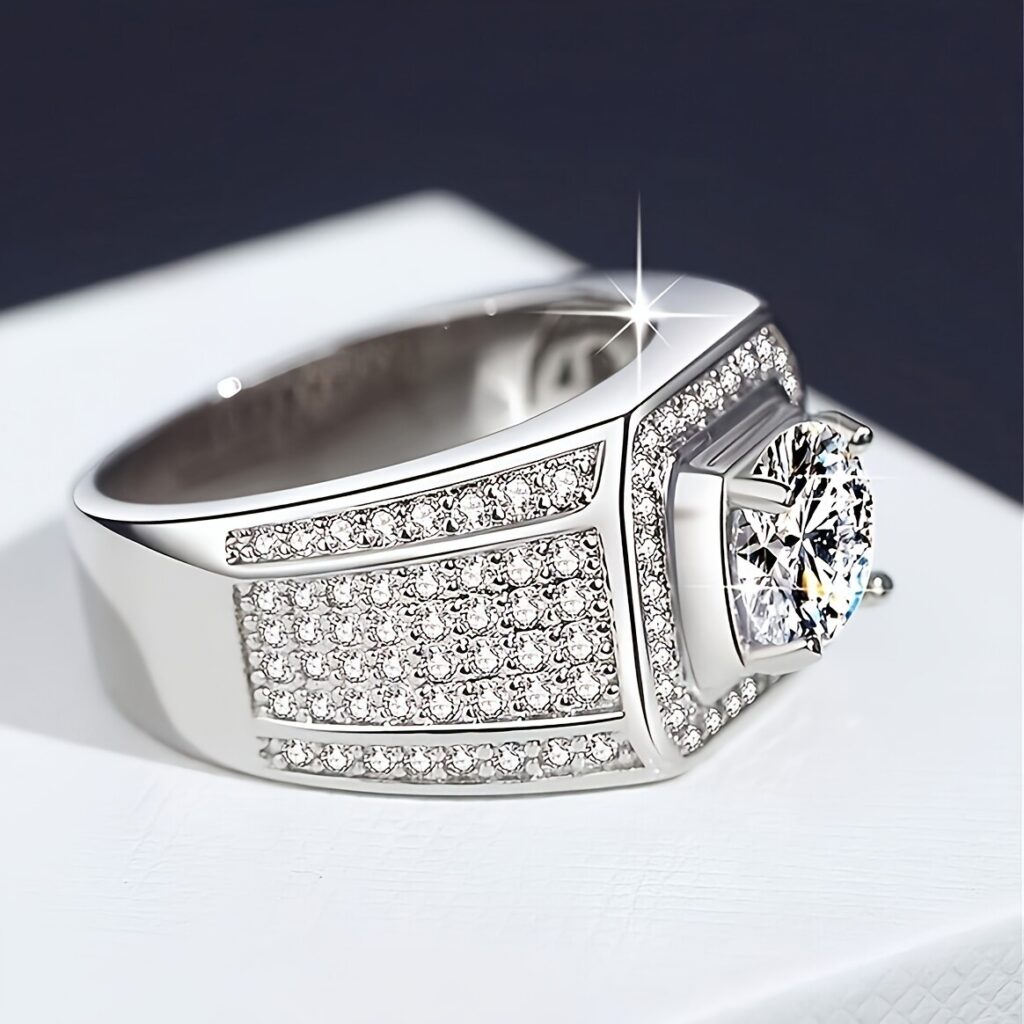 Baby's Breath Fashionable Couple Rings