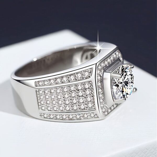 Baby's Breath Fashionable Couple Rings - Image 5
