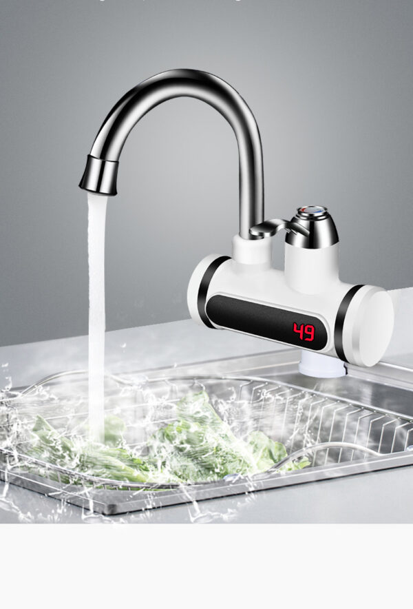 Kitchen Electric Water Tap  Water Heater Temperature Display Cold Heating Faucet Hot Water Faucet Heater - Image 11