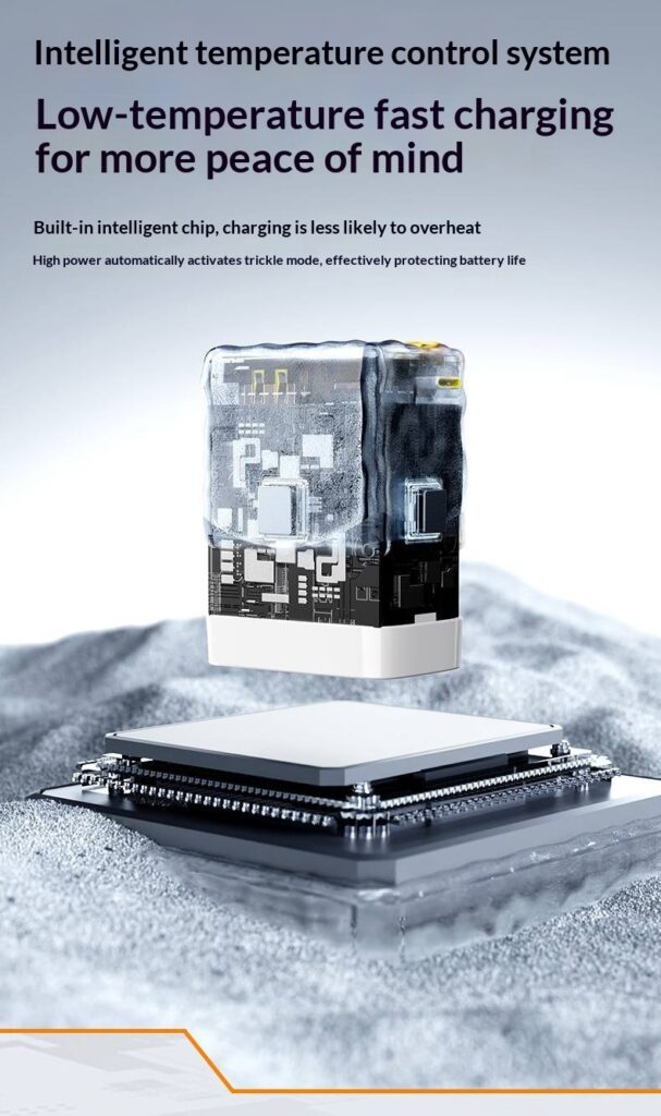 Gallium Nitride Charger With Built-in Cable