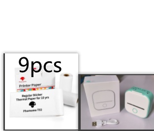 Portable Mini Thermal Label Printer Home Photo Printer Student Wrong Question Printer Bluetooth-compatible Mini Label Printer Price Tag - Image 28